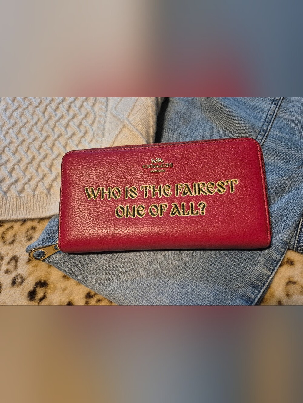 RARE Disney COACH Wallet - Picture 2 of 8